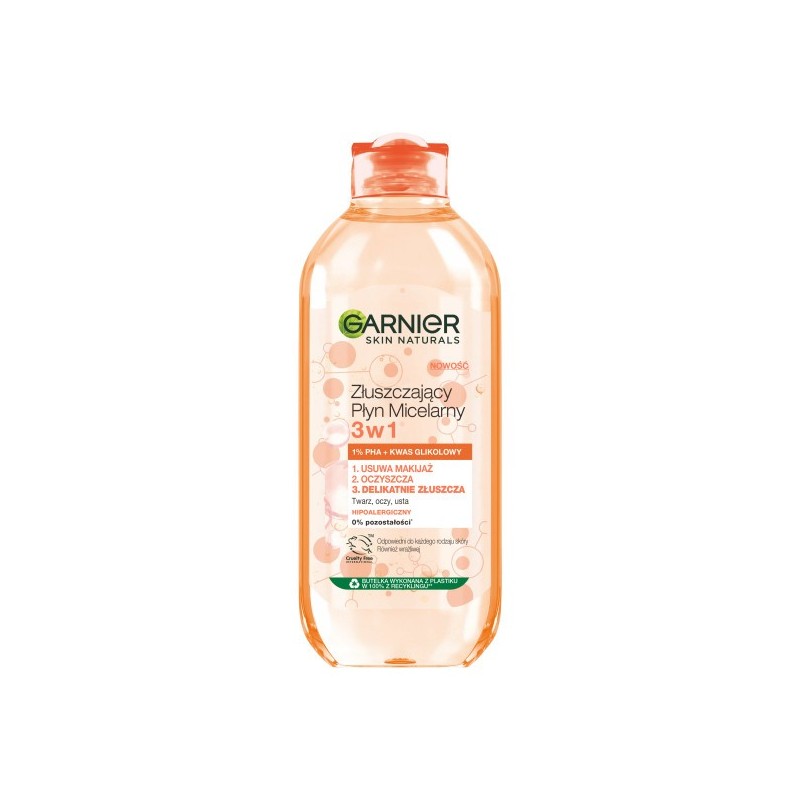 GARNIER SKIN NATURALS PŁYN MICELARNY 3W1 400ML