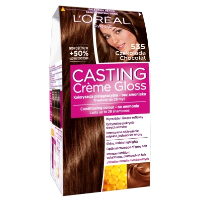 L’oreal Paris Casting Creme Gloss Farba 535 czekolada