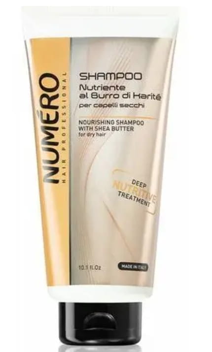 NUMERO Odżywiający szampon z masłem shea