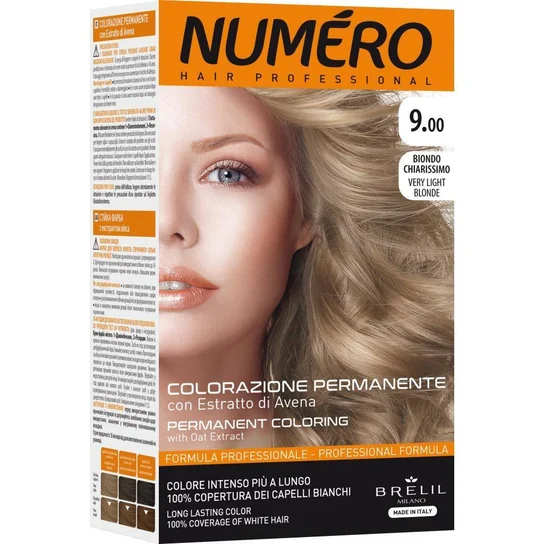 NUMERO Farba kolor # 9.00 Bardzo jasny blond