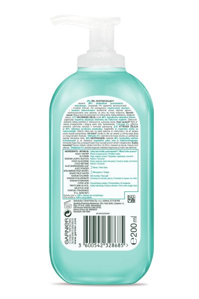 GARNIER GSN HYALURONIC ALOE ZEL 200 ML - obrazek 2