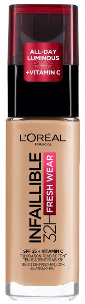 L’Oreal Paris Infaillible 32H Fresh Wear Foundation długotrwały podkład do twarzy 140 Golden Beige 30ml