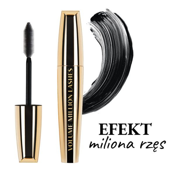 L'Oreal Paris Volume Million Lashes tusz do rzęs Black 9ml - obrazek 2