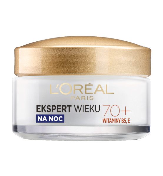 L’Oreal Paris Ekspert Wieku 70+ przeciwzmarszczkowy krem odżywczy na noc 50ml