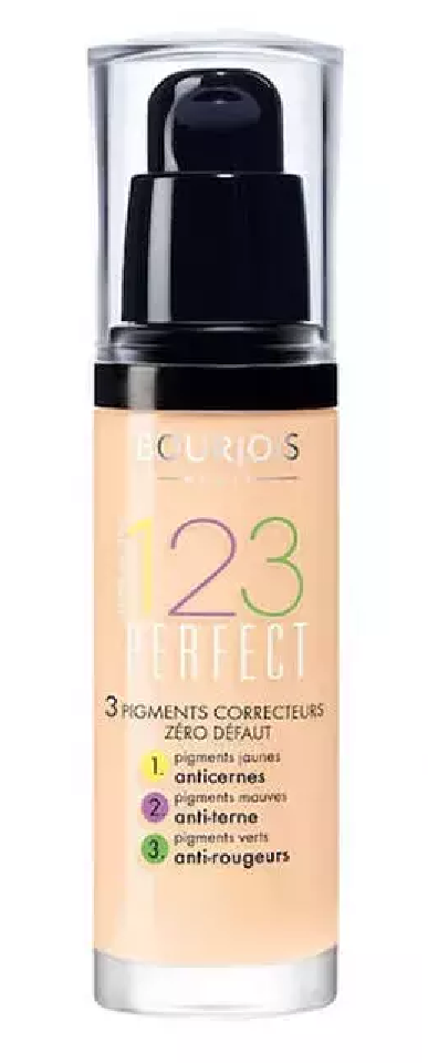 Bourjois 123 Perfect Foundation podkład ujednolicający 51 Light Vanilla 30ml