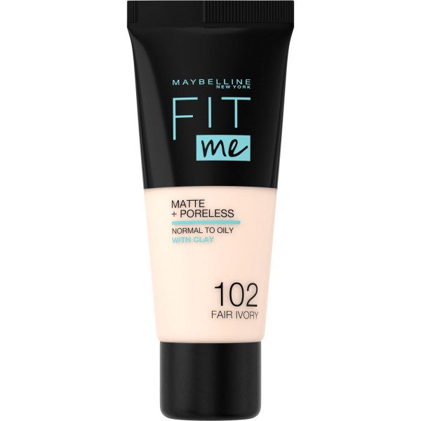Maybelline Fit Me Podkład matujący nr 102 Fair Ivo - obrazek 3