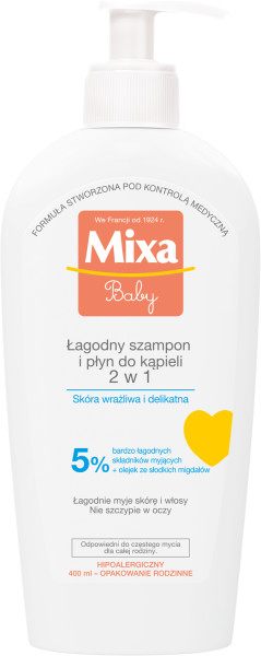 BABY SZAMPON I PLYN 2W1 400ML