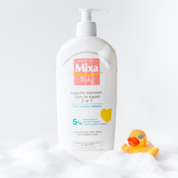 BABY SZAMPON I PLYN 2W1 400ML - obrazek 2