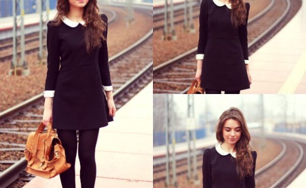 Little black dress – Raspberry and Red