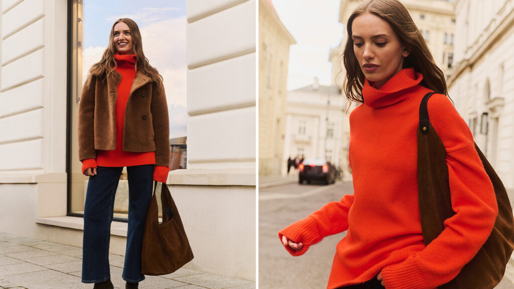 Sweter idealny na jesienno-zimową aurę