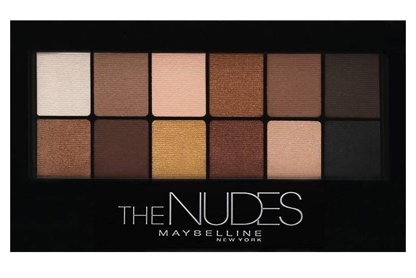 MAYBELLINE Paleta cieni do powiek The Nudes 9,6g