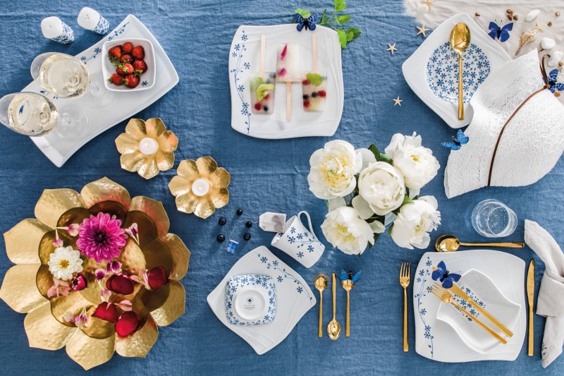 Zaczarowany ogród na stole z Fyrklövern