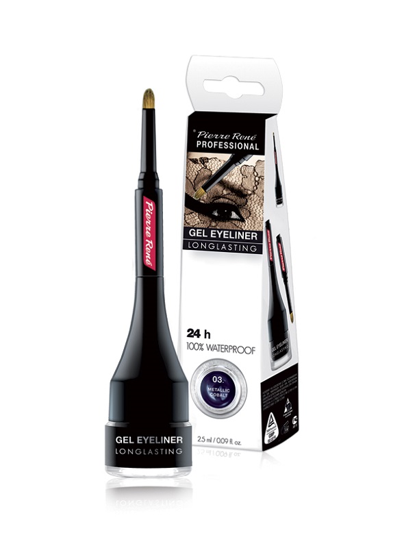 Perre René Professional, Gel Eyeliner Longlasting