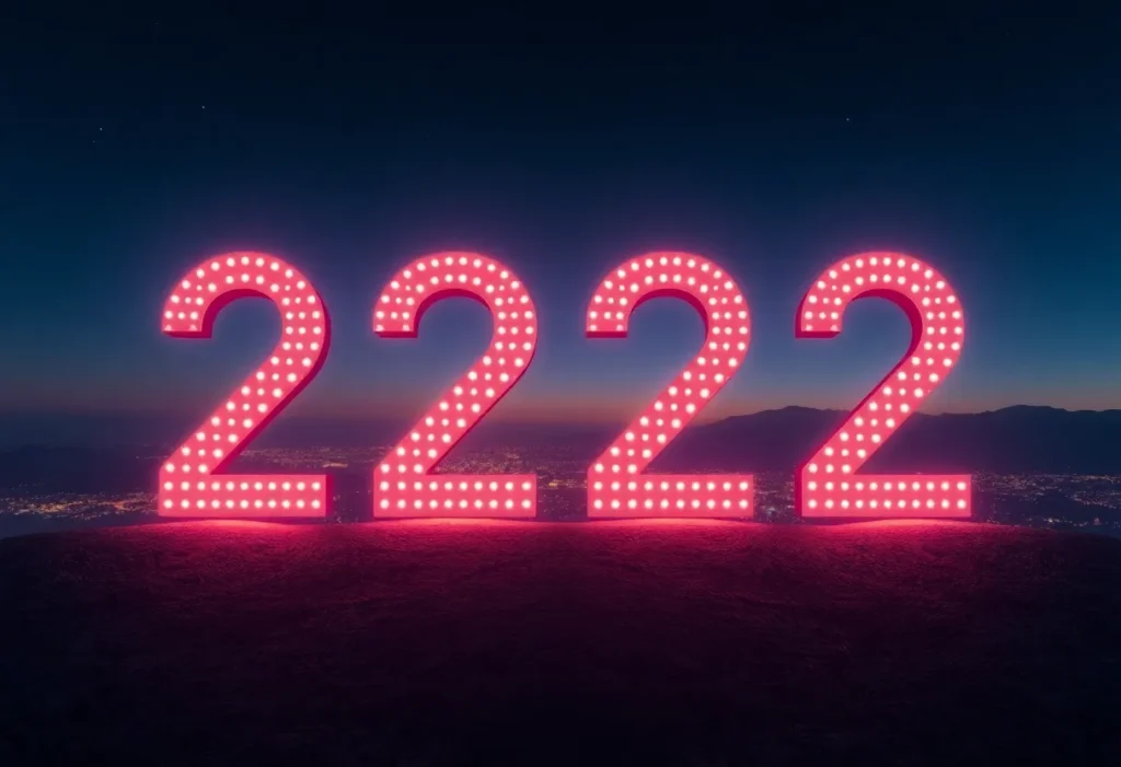 Co oznacza liczba 2222? Znaczenie anielskiej liczby