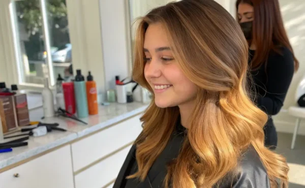 Orzechowy blond to upiększający odcień, który kochają „cosy girls”. Jak go uzyskać?