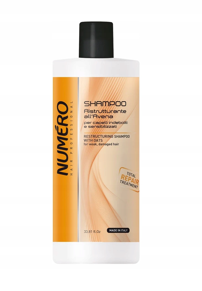 NUMERO ZESTAW - Szampon z owsem 1000 ml + farba NUMERO # 6.00 Ciemny blond 140 ml - obrazek 2
