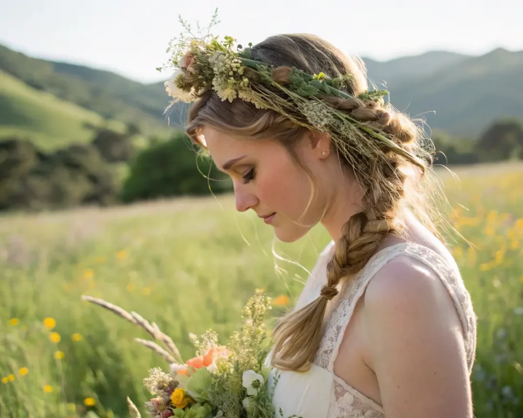 Wianki ślubne rustykalne – jak wykonać samodzielnie, jakich kwiatów i materiałów użyć?