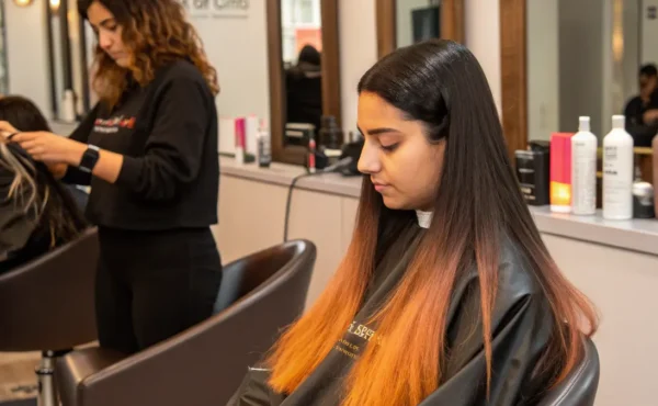 Ombre na ciemnych włosach – jak zrobić i komu pasuje?