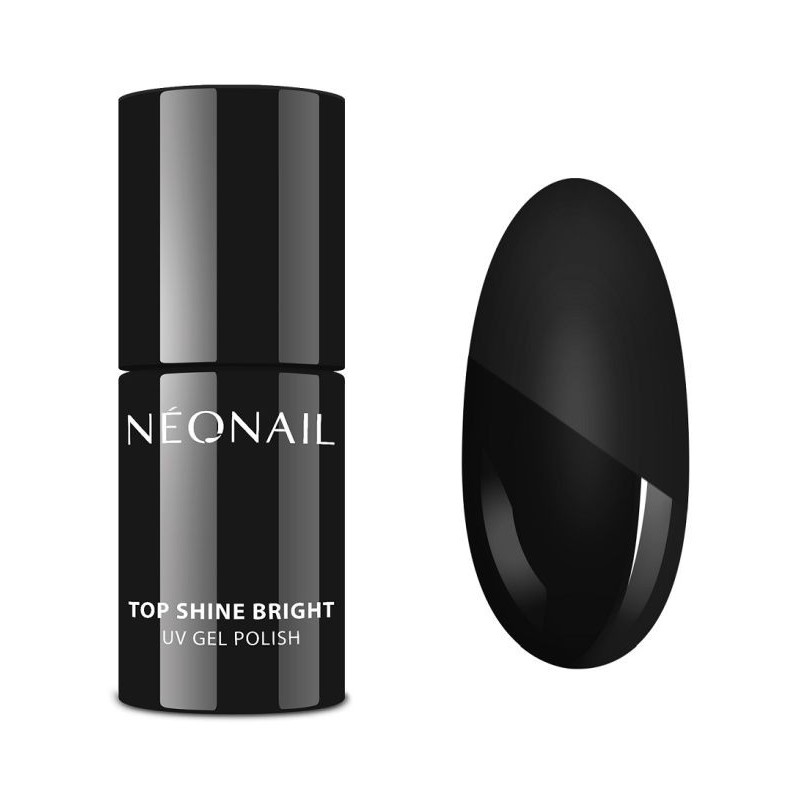 NeoNail Lakier Hybrydowy – Top Shine Bright