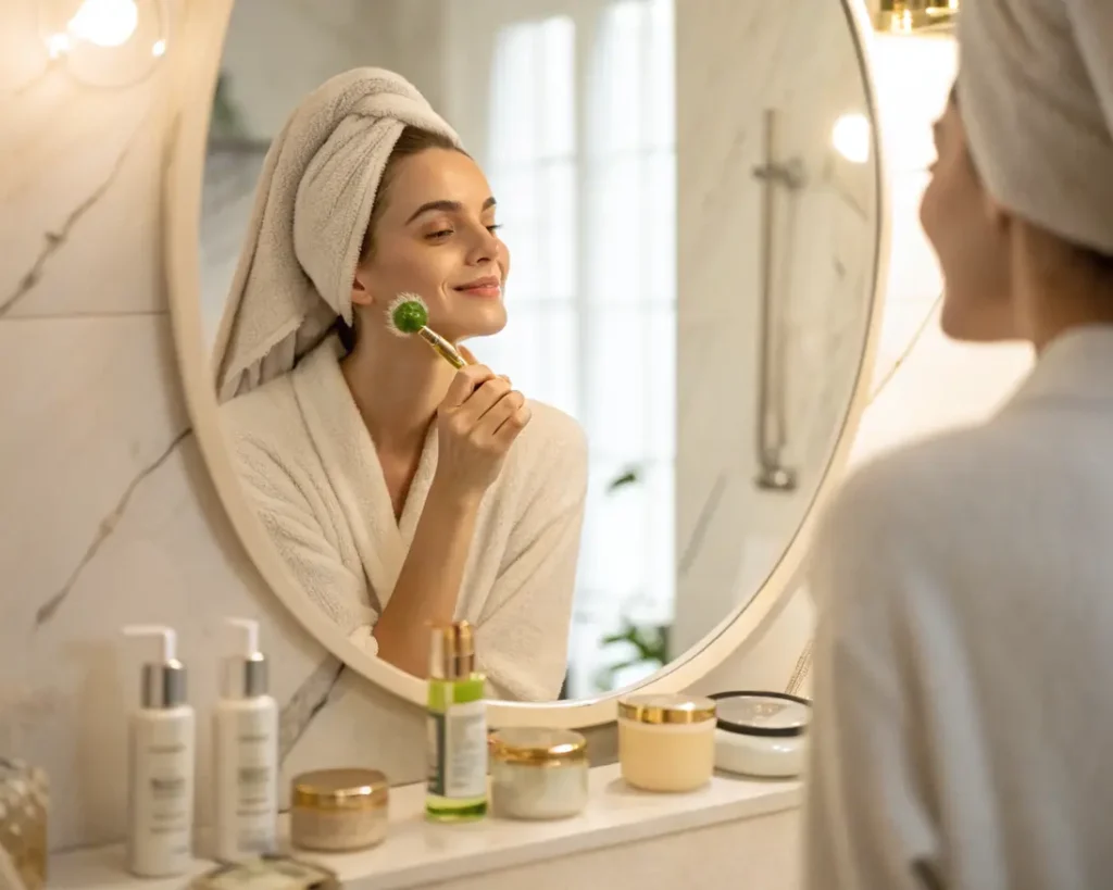 Roller do twarzy – który wybrać i jak wykonywać nim masaż?