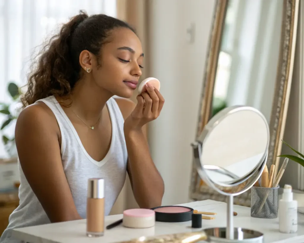 Jak porządny podkład kryje nawet ropne krostki i bluruje pory. Używam go codziennie od 2 lat