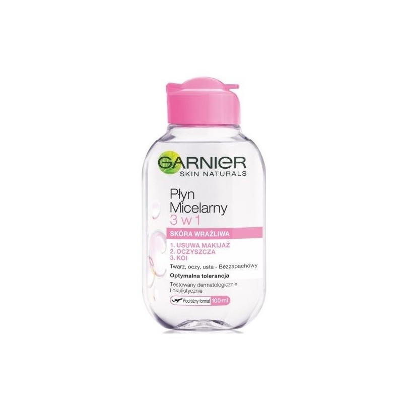 GARNIER SN Płyn micelarny 3w1 Skóra wrażliwa 100ml