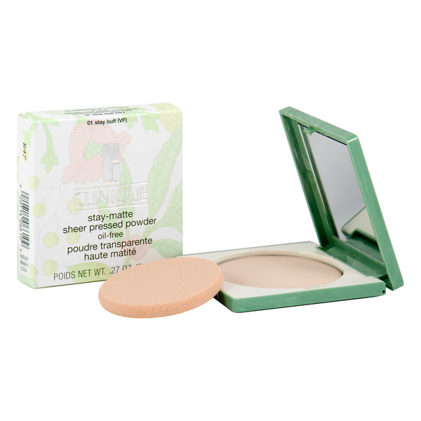 CLINIQUE STAY MATTE SHEER PRESSED POWDER 01 STAY BUFF 7,6g