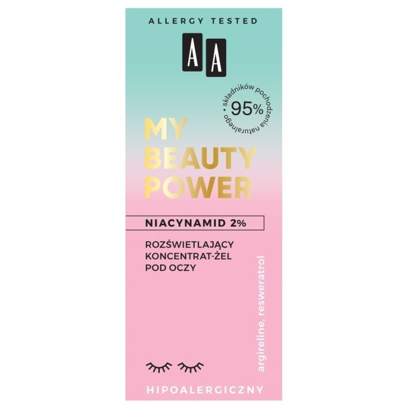 AA MY BEAUTY POWER NIACYNAMID KREM-AMPUŁKA 15ML