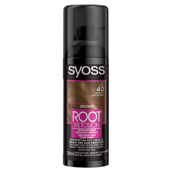 Syoss Spray do Włosów Root Retoucher Brąz