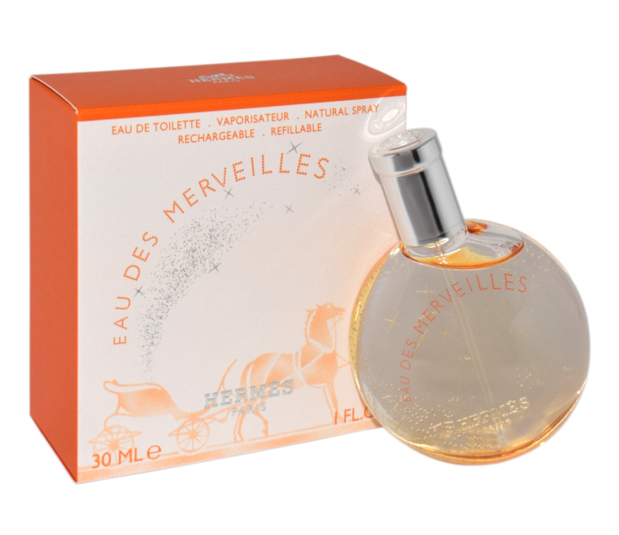 HERMES EAU DES MERVEILESS (W) EDT/S 30ML REFILLABLE