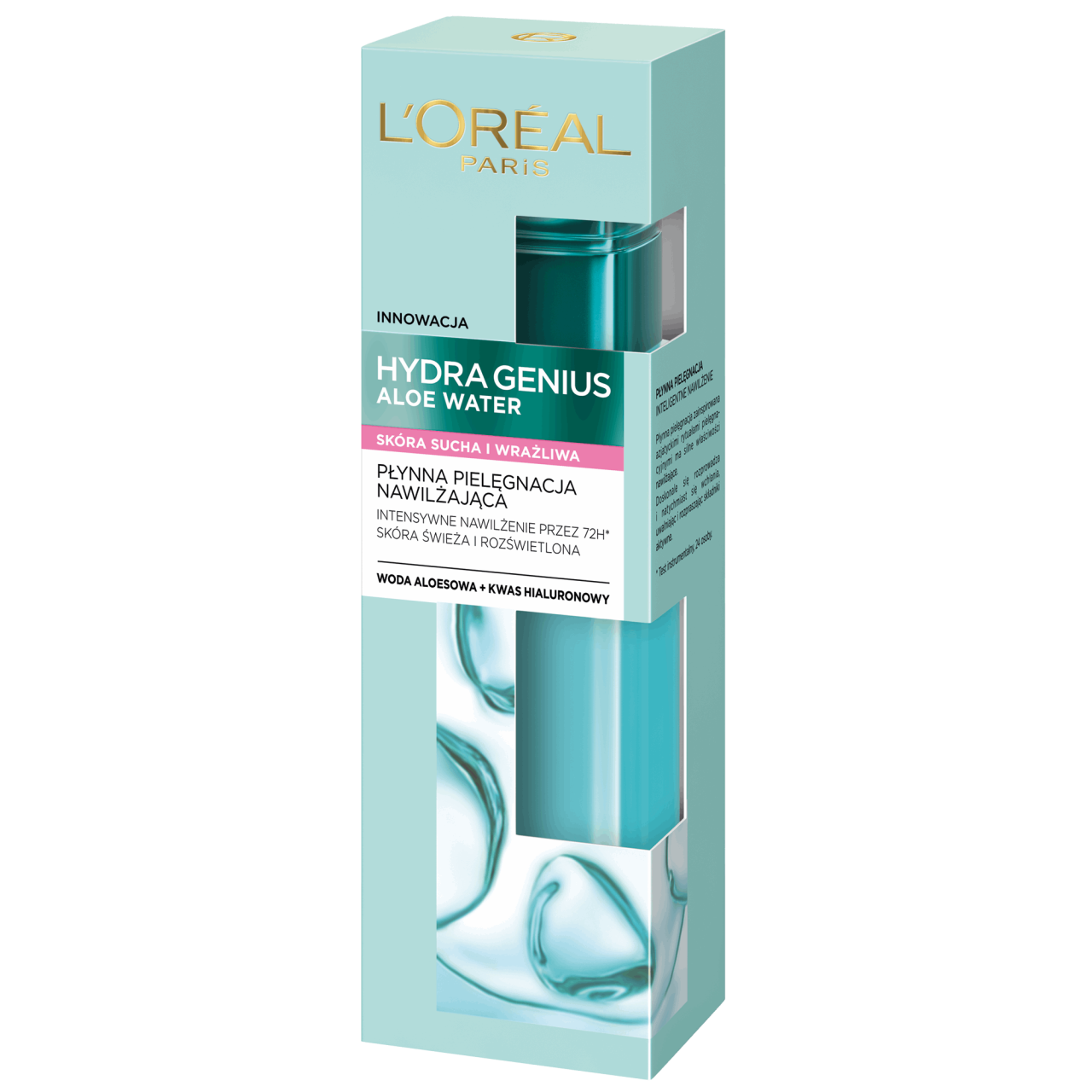 L`Oreal Hydra Genius Aloe Water Krem nawilżający z wodą aloesową 70ml
