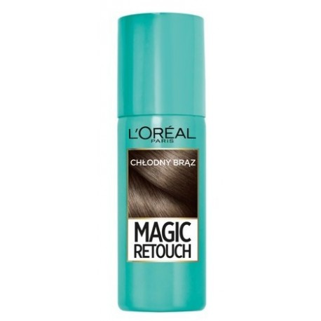 L`Oreal Magic Retouch Błyskawiczny retusz odrostów w sprayu Chłodny Brąz 75ml