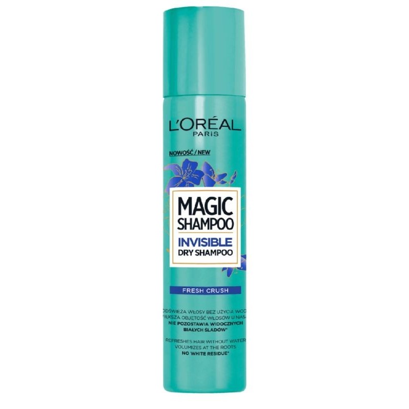 L’Oreal Paris Magic Shampoo Invisible niewidzialny suchy szampon Fresh Crush 200ml