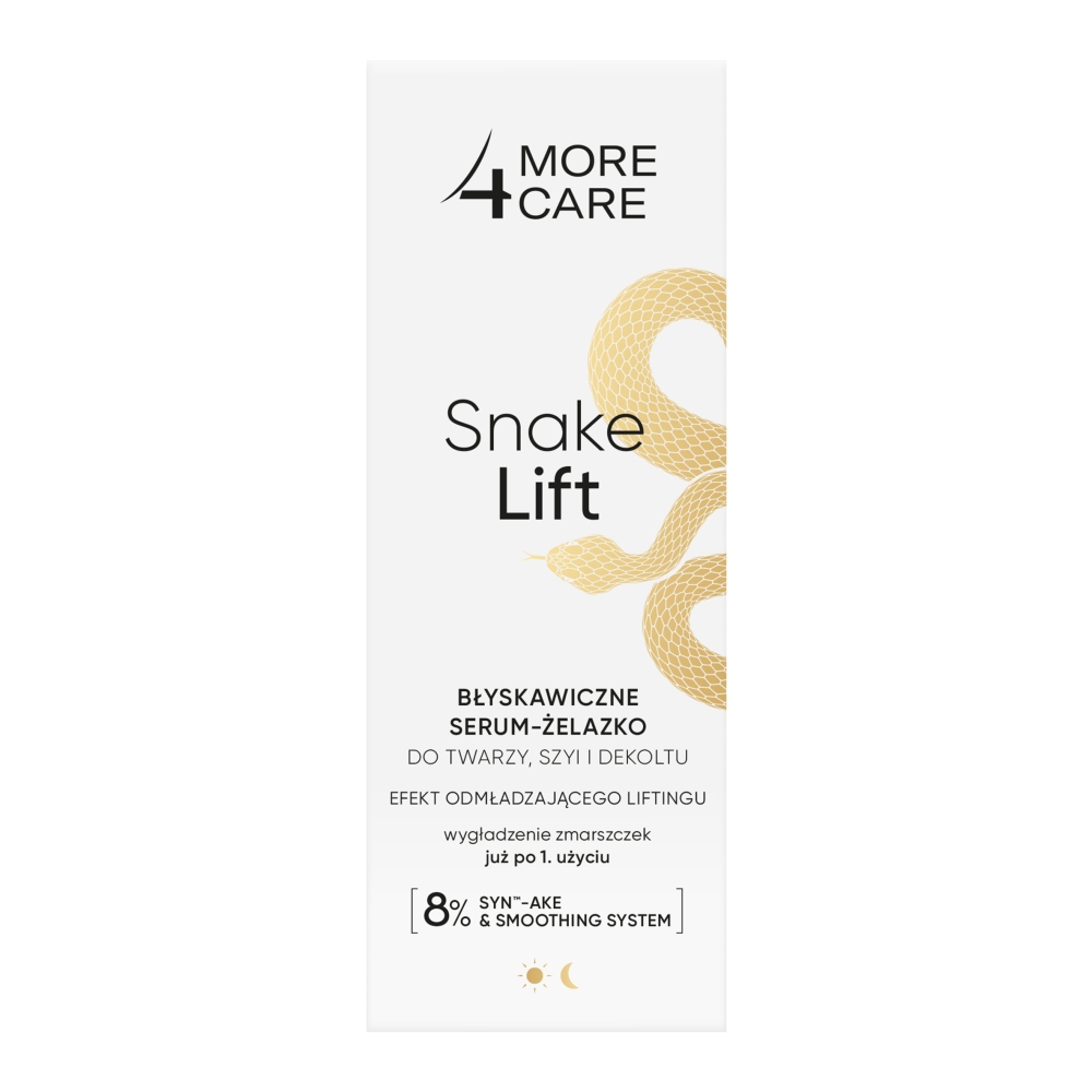 MORE4CARE SNAKE LIFT SERUM-ŻELAZKO 35 ML