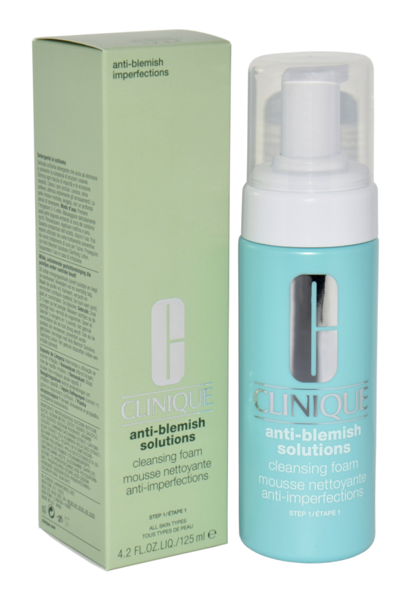 CLINIQUE ANTI-BLEMISH SOLUTIONS CLEANSING FOAM ALL SKIN TYPES 125 ML