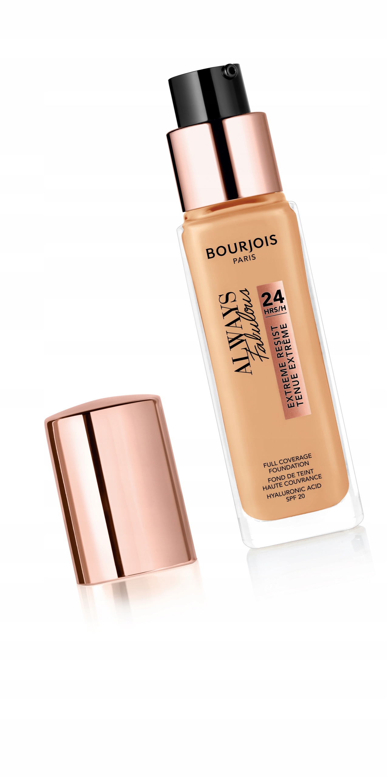 Bourjois Always Fabulous Extreme Resist Foundation SPF20 kryjący podkład do twarzy 120 Light Ivory 30ml