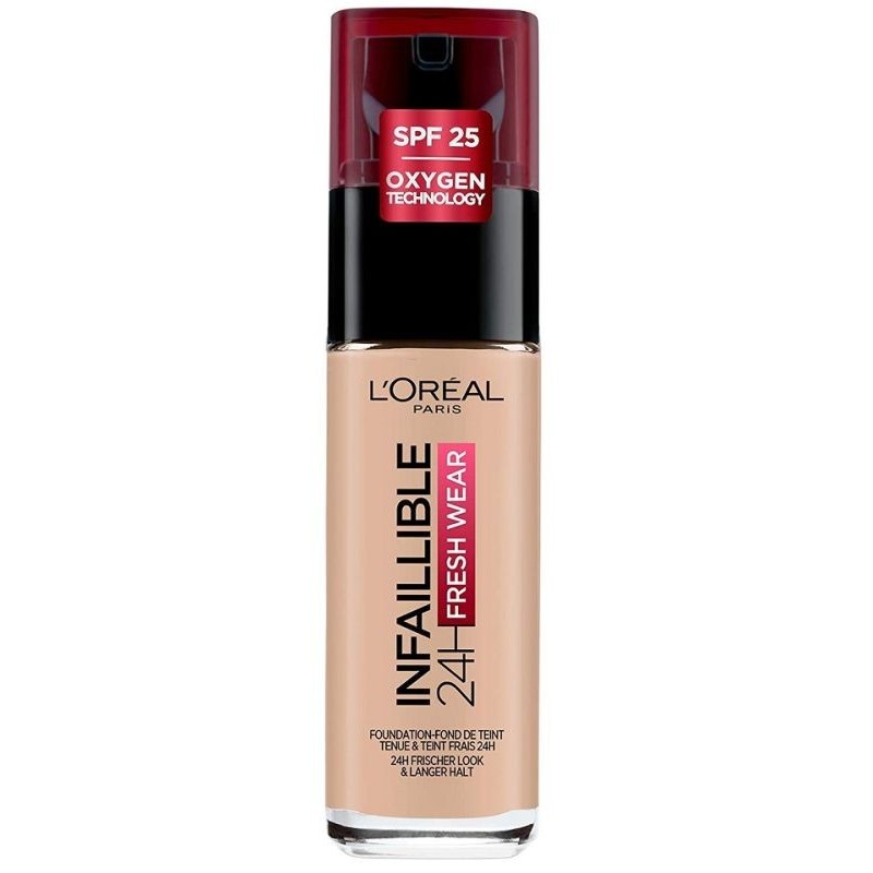 L’Oreal Paris Infallible 32H Fresh Wear Foundation długotrwały podkład do twarzy 110 Rose Vanilla 30ml