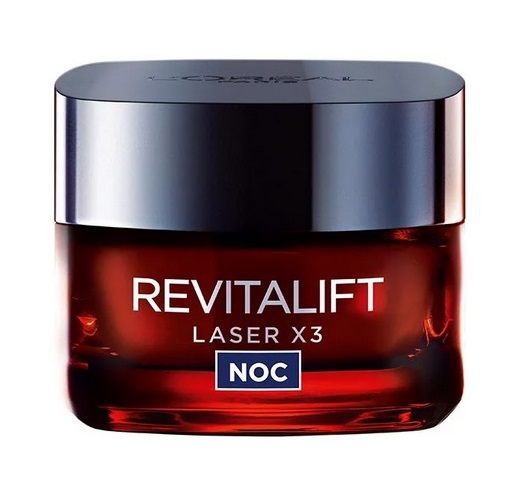 L’Oreal Paris Revitalift Laser X3 krem anti-aging o potrójnym działaniu na noc 50ml