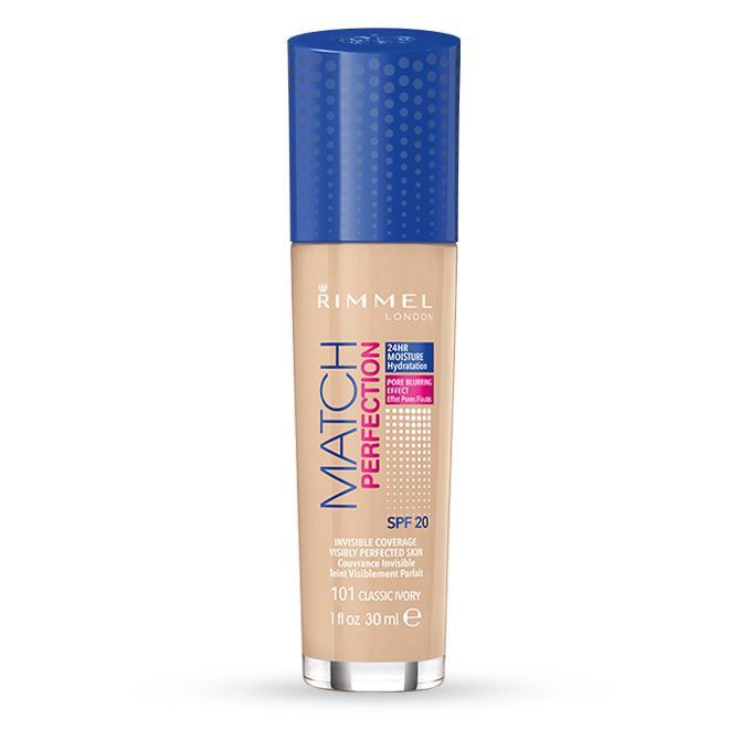 RIMMEL match perfect. foundation 101 classic ivory