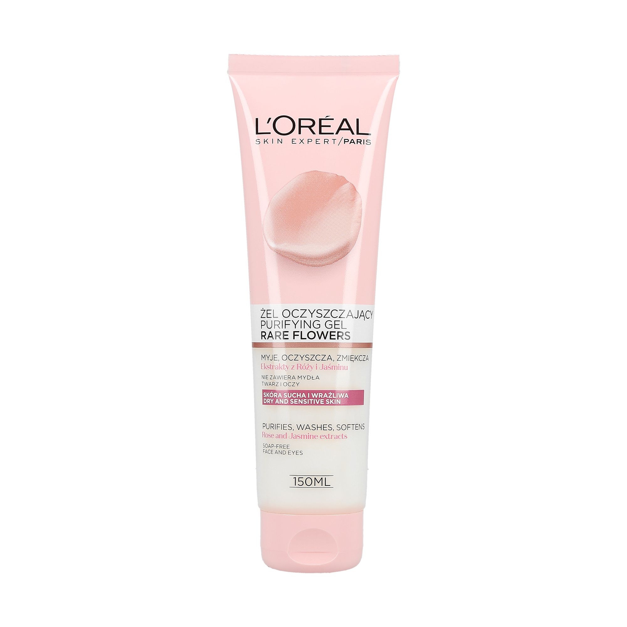 L’Oreal Paris Skin Expert Rare Flowers żel oczyszczający skóra sucha i wrażliwa 150ml