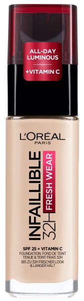 L’Oreal Paris Infallible 32H Fresh Wear Foundation długotrwały podkład do twarzy 15 Porcelain 30ml