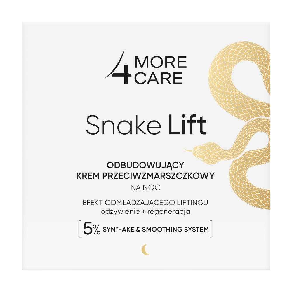 MORE4CARE SNAKE LIFT KREM PRZECIWZMARSZCZKOWY