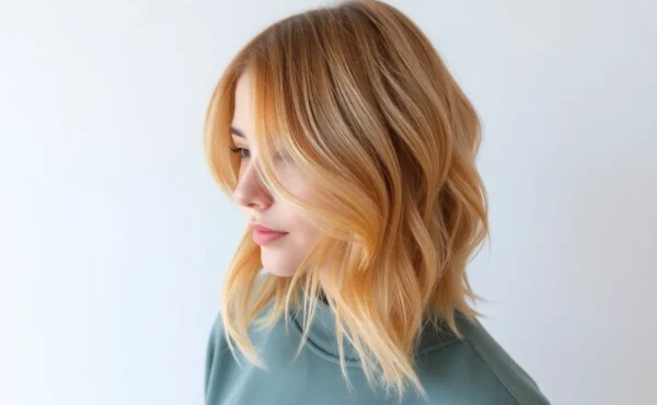 Brzoskwiniowe włosy, czyli blorange. Jak uzyskać taki kolor i komu pasuje?