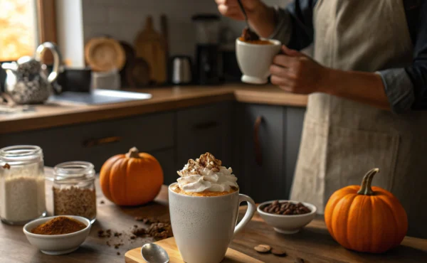 DIY: Dyniowa latte jak z kawiarni Starbucks