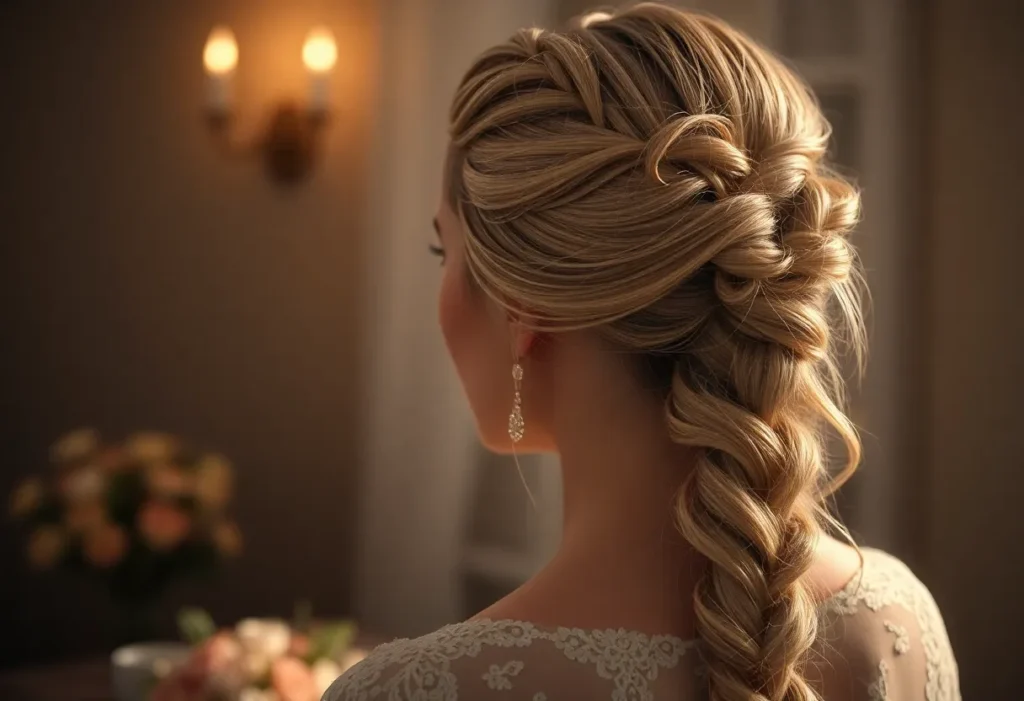 Fryzura ślubna z warkoczem – jak zrobić i czym ozdobić?