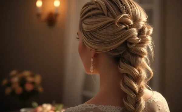 Fryzura ślubna z warkoczem – jak zrobić i czym ozdobić?