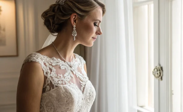 Jak dobrać biżuterię do sukni ślubnej z koronką? 7 praktycznych wskazówek dla przyszłych panien młodych