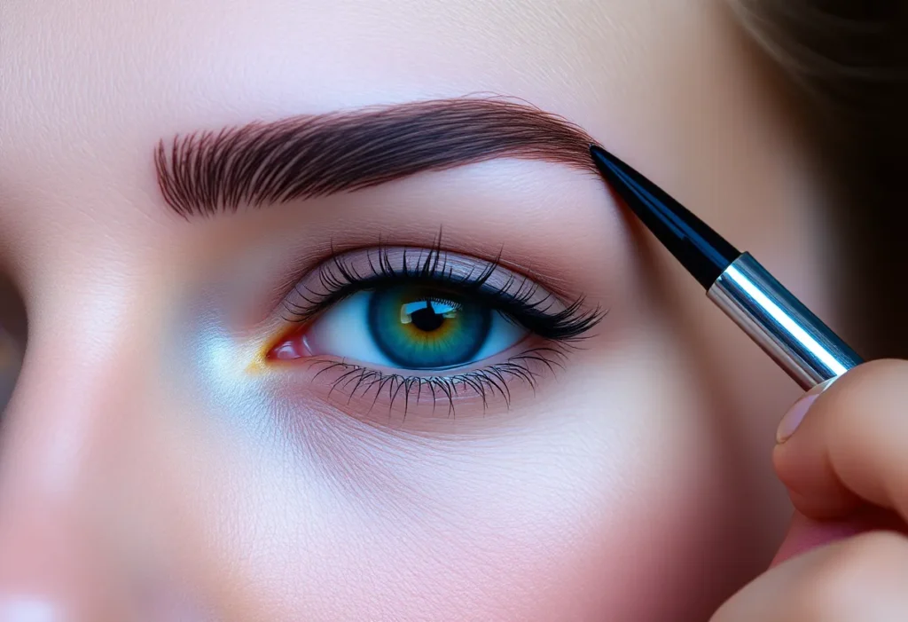 Jak malować brwi pomadą? Instrukcja krok po kroku