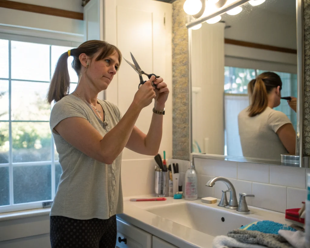 Jak samodzielnie obciąć grzywkę? Poznajcie kilka sprawdzonych sposobów