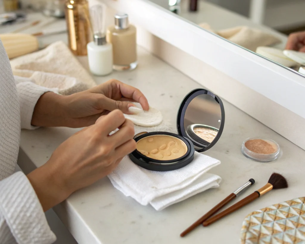 Jak uratować pokruszony kosmetyk?